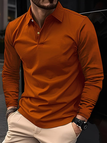 Burton - Polo clasic cu mâneci lungi pentru bărbați