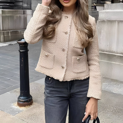 Racquel - Jachetă elegantă de lână pentru femei