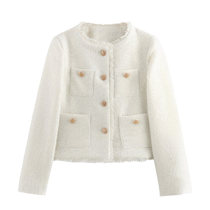 Racquel - Jachetă elegantă de lână pentru femei