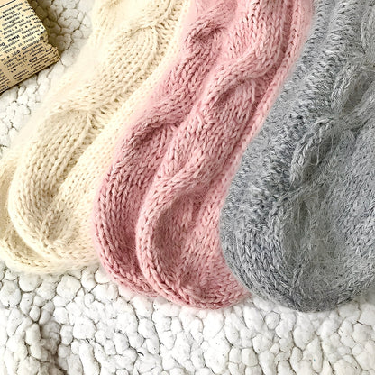 Dorothy - Șosete din lână tricotată călduroase pentru femei