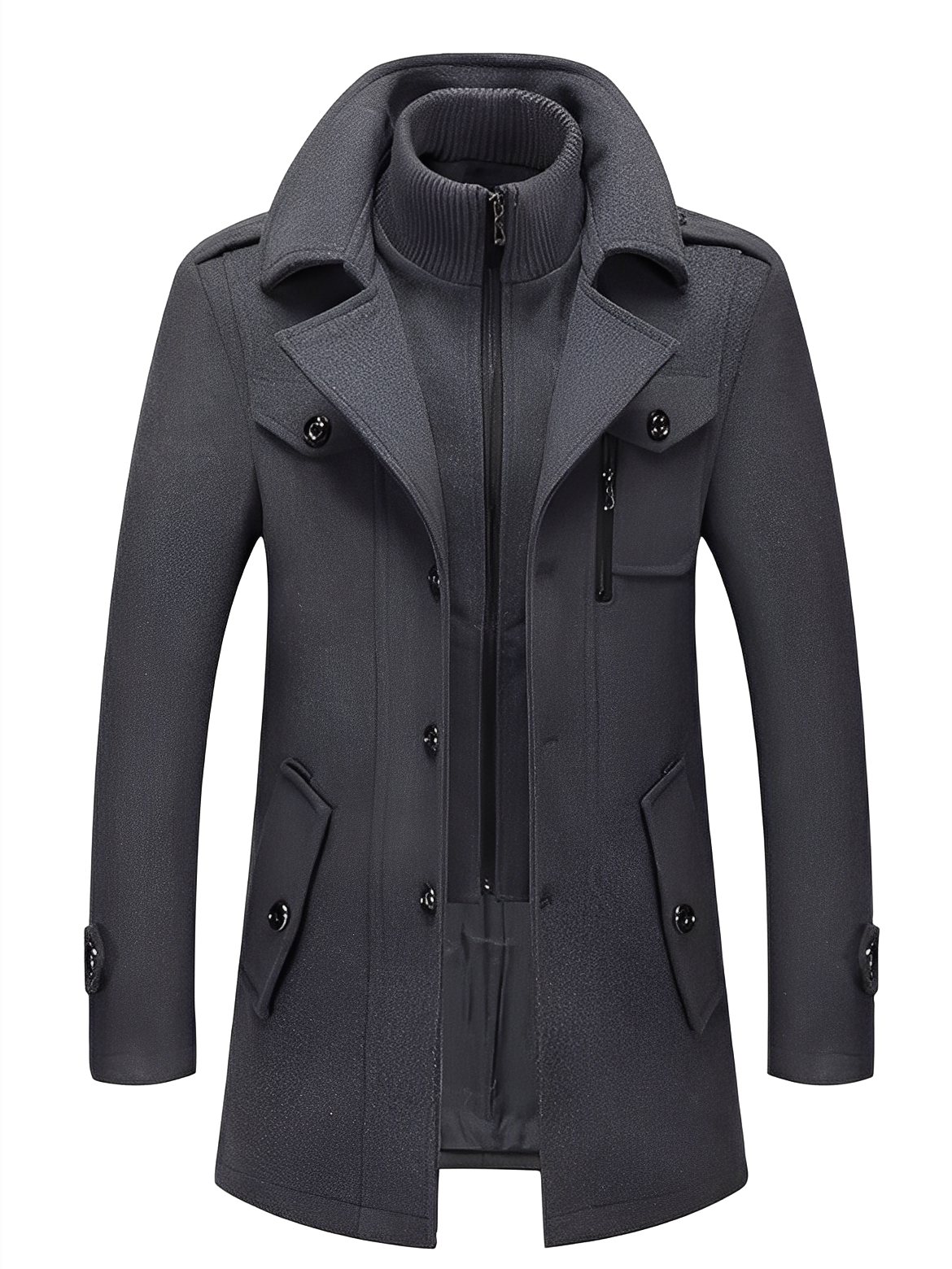 Philip - Pardesiu modern cu buzunare pentru bărbați