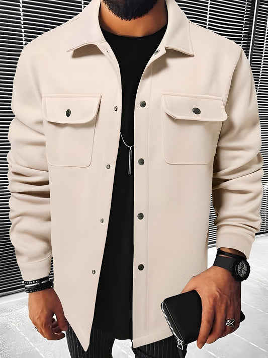 Clinton - Sacou modern pentru bărbați cu revere și buzunare