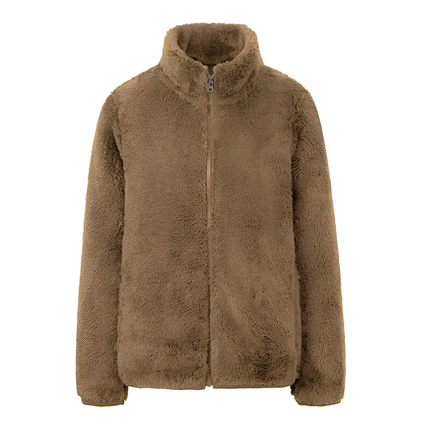 Alexis - Vestă elegantă din fleece cu fermoar în față pentru femei