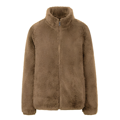 Alexis - Vestă elegantă din fleece cu fermoar în față pentru femei