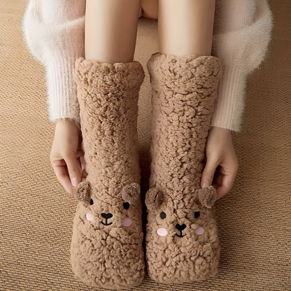 Caelie - Șosete din fleece groase, dulci și elegante pentru femei