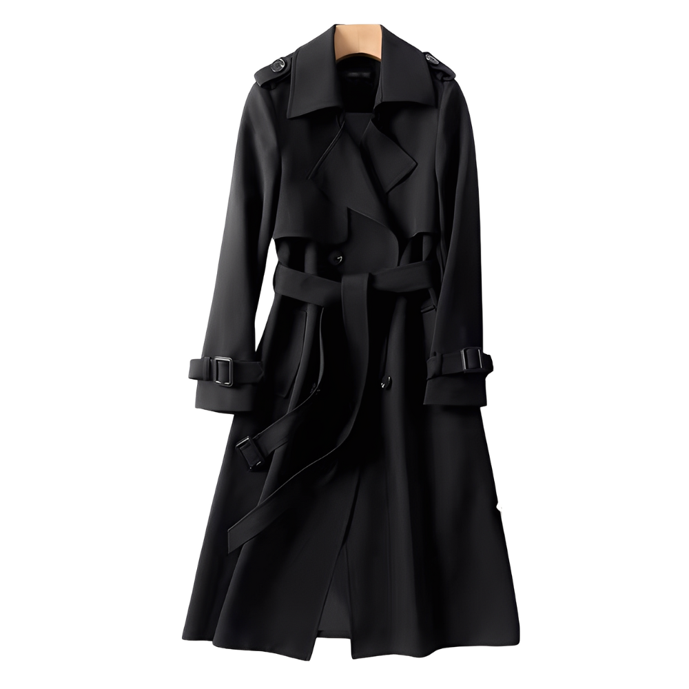 Patricia - Trench elegant cu butoane pentru doamne