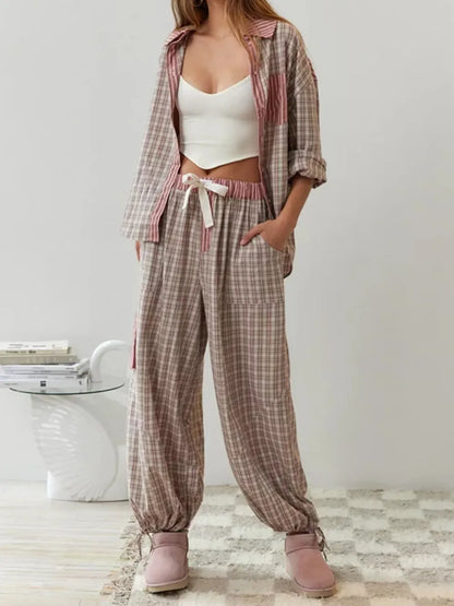 Elena – Set de Pijama din Două Piese
