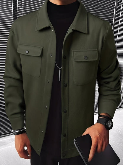 Clinton - Sacou modern pentru bărbați cu revere și buzunare