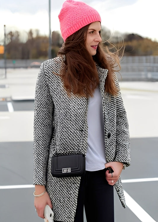 Pamelia - Palton elegant și lung pentru femei