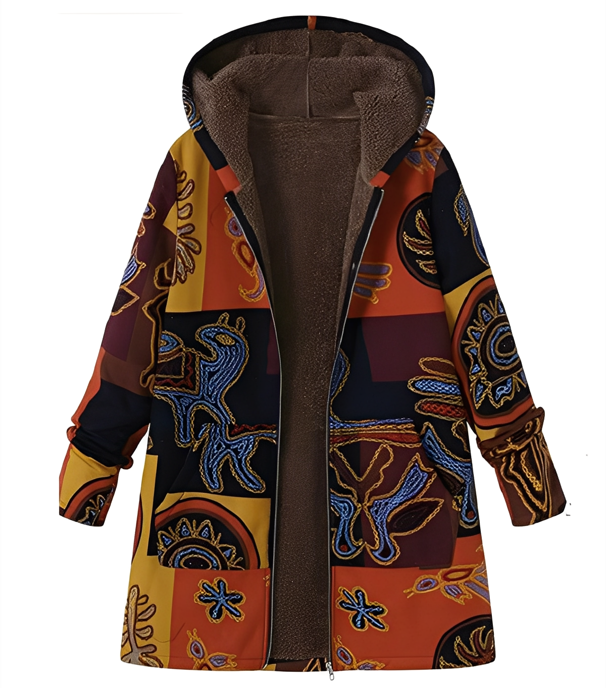 Jaslene - Parka-Jachetă tradițională, groasă și călduroasă pentru femei