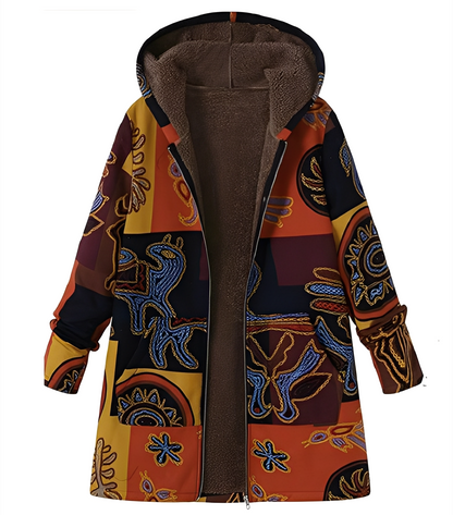 Jaslene - Parka-Jachetă tradițională, groasă și călduroasă pentru femei