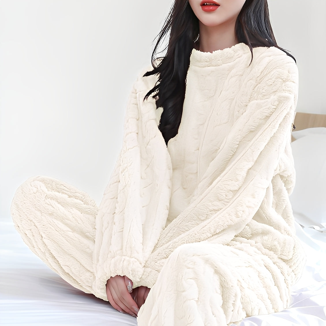 Kilie - Set practic și confortabil din fleece pentru femei