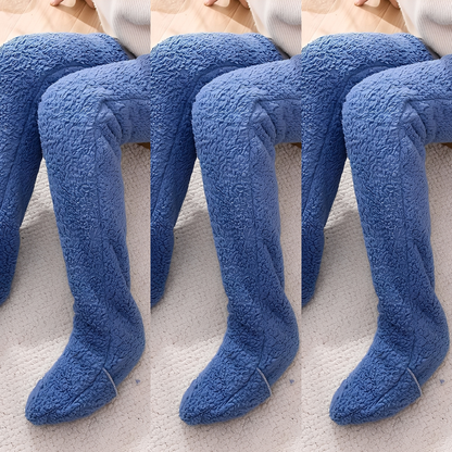Camellia - Șosete călduroase de iarnă, lungi până la genunchi, pentru femei