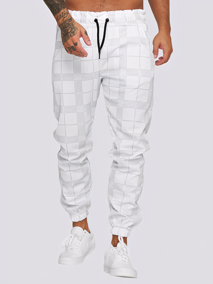 Jaeden - Pantaloni cu carouri pentru bărbați