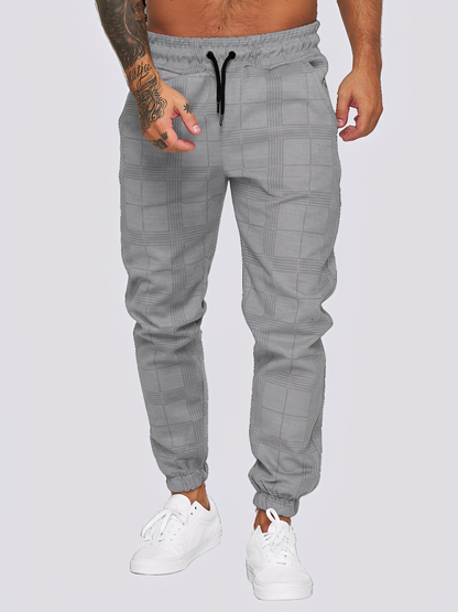 Jaeden - Pantaloni cu carouri pentru bărbați