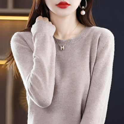 Julia - Pulover de lână atractiv, cu croială îngustă pentru femei