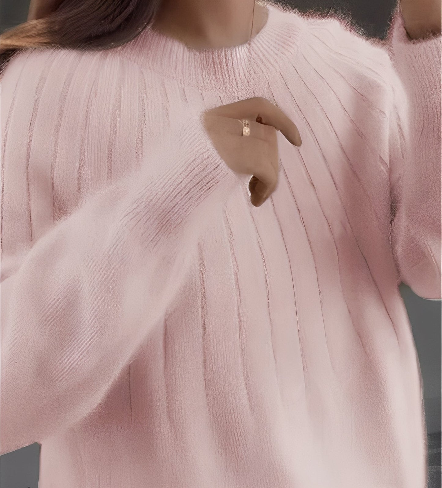 Josslyn - Elegantní, volně střižený kašmírový pulovr pro ženy