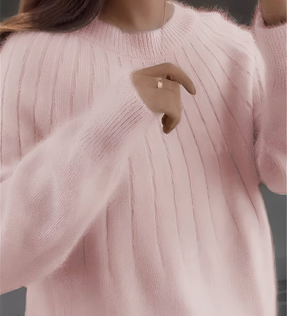 Josslyn - Elegantní, volně střižený kašmírový pulovr pro ženy