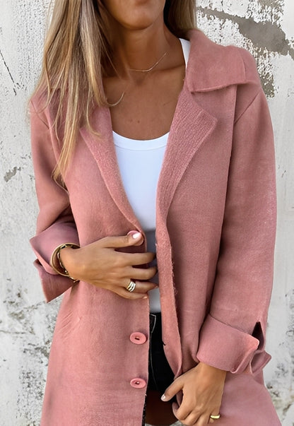 Izabelle - Cardigan lung și plăcut pentru femei