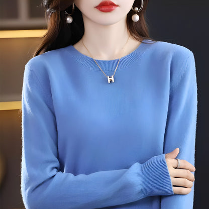 Julia - Pulover de lână atractiv, cu croială îngustă pentru femei