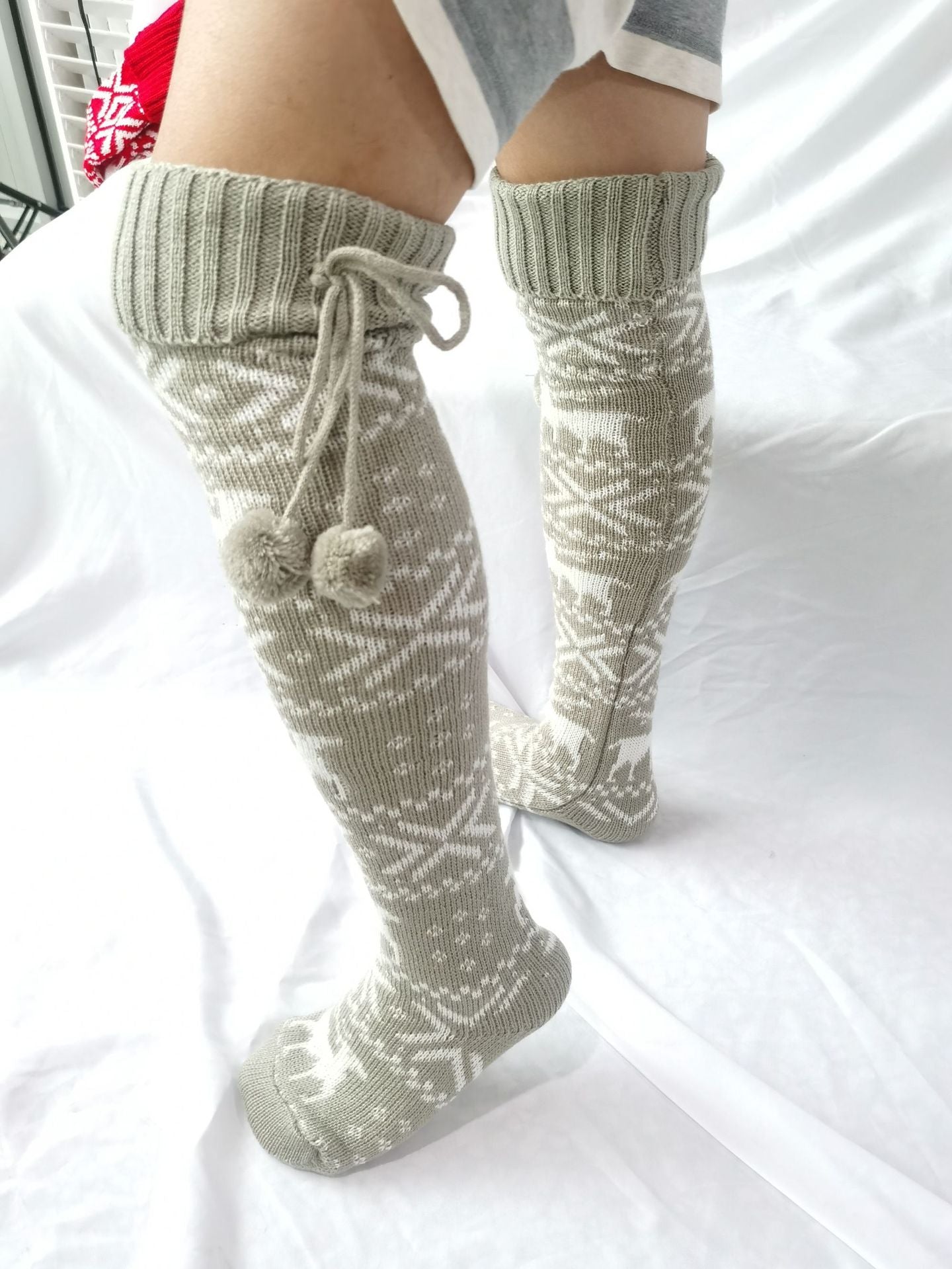 Gabrielle - Șosete de Crăciun confortabile și elegante pentru femei