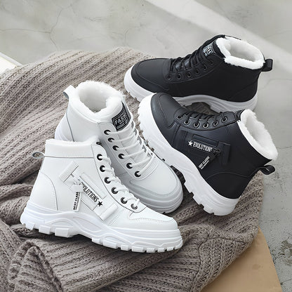 Jazmine - Cizme de damă elegante din pluș