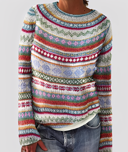 Christal - Pulover elegant și lejer din lână pentru femei