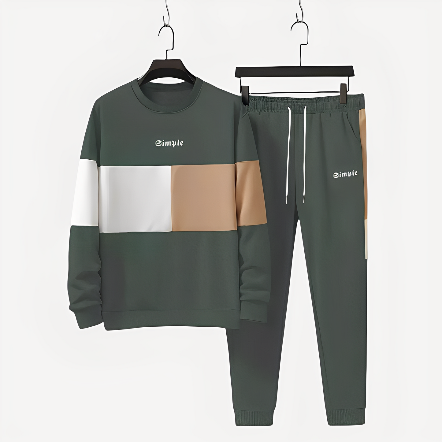 Charlton - Stylová sportovní sada pro muže s designem v barevných blocích