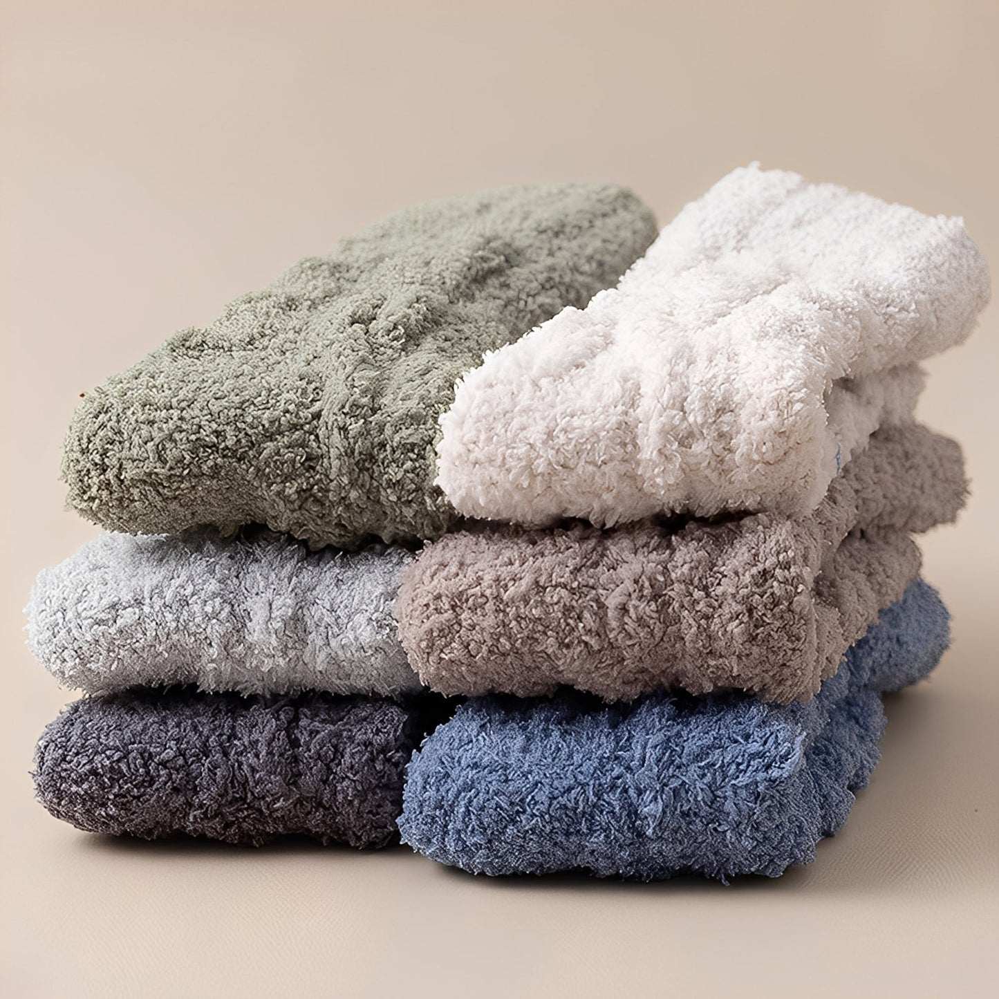 Neely - Șosete unisex din polar moale și călduros de catifea