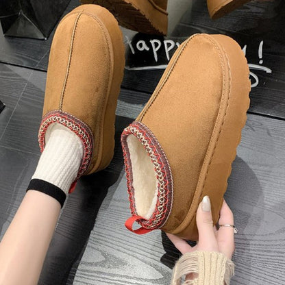 Audrey – Cizme zăpadă modă stil muffin