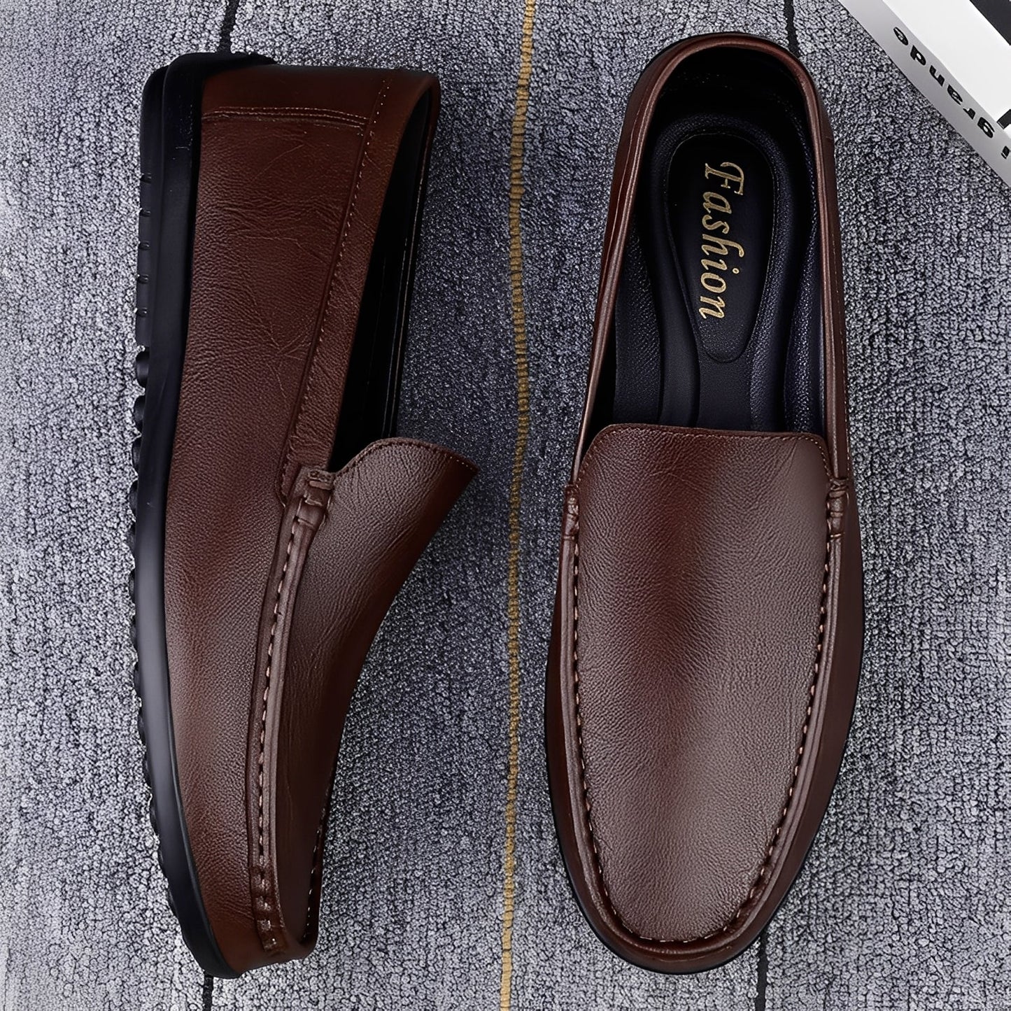 Seward - Pantofi din piele pentru bărbați, stil relaxat