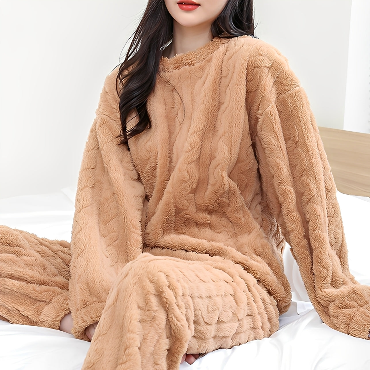 Kilie - Set practic și confortabil din fleece pentru femei