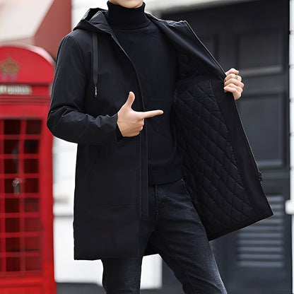 Derren - Jachetă casual pentru bărbați cu glugă