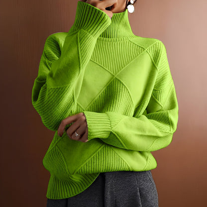 Morgan - Pulover elegant cu guler rulat din cașmir pentru femei