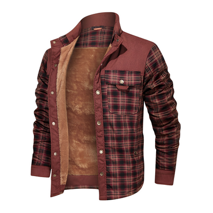 Harmon - Sacou stilat în carouri pentru bărbați