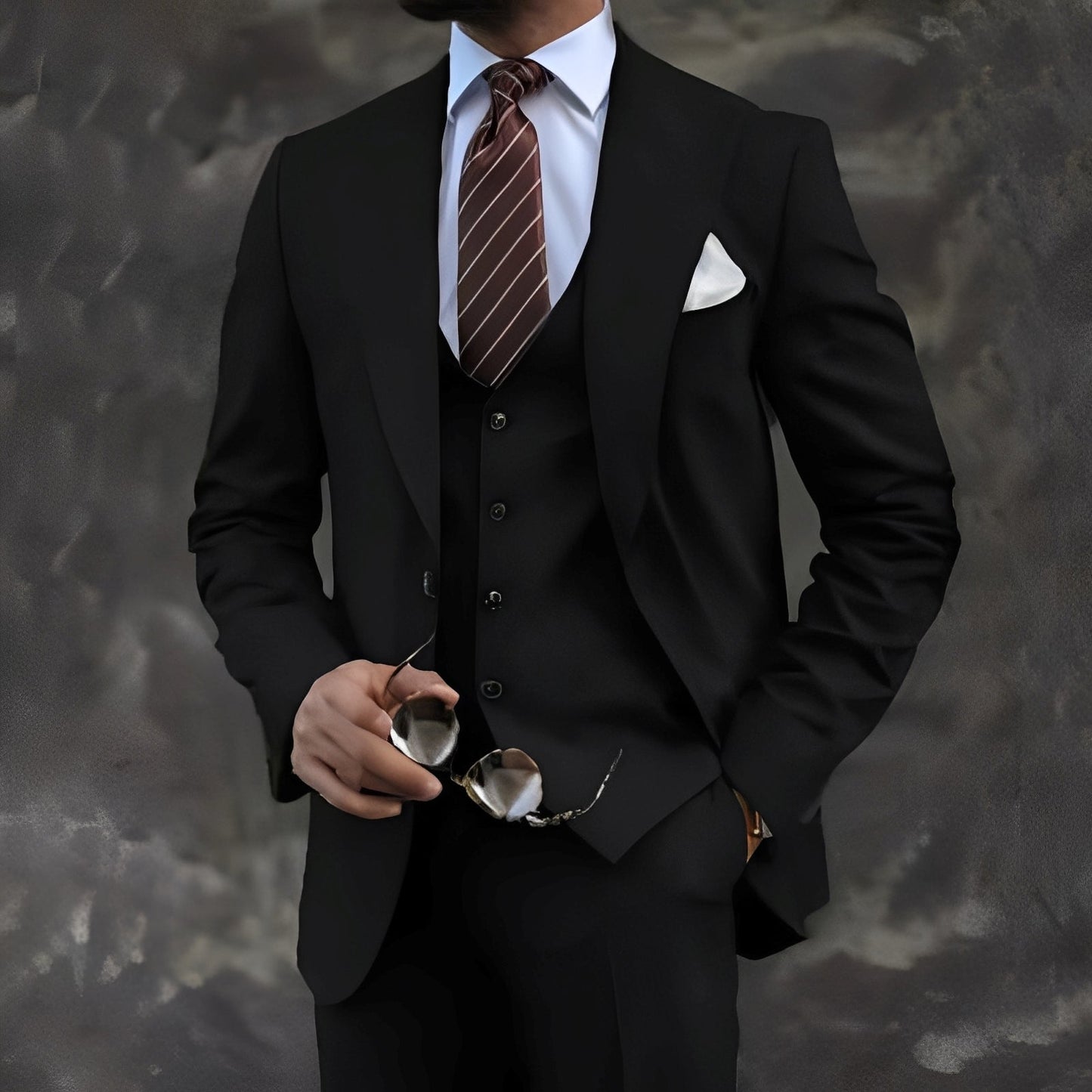 Cordell - Costum elegant, formal, trei piese pentru bărbați