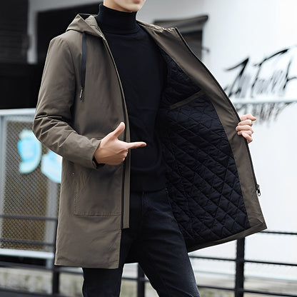 Derren - Jachetă casual pentru bărbați cu glugă