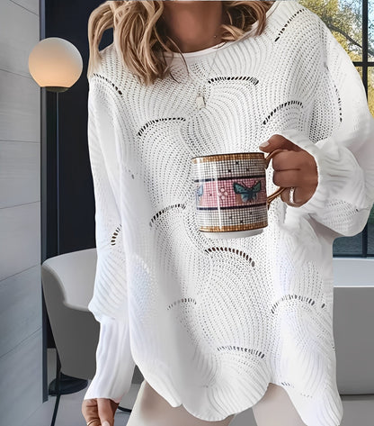 Kassandra - Pulover chic cu decupaj pentru femei