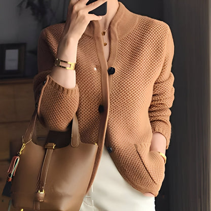 Madlyn - Pulover elegant din lână pentru femei