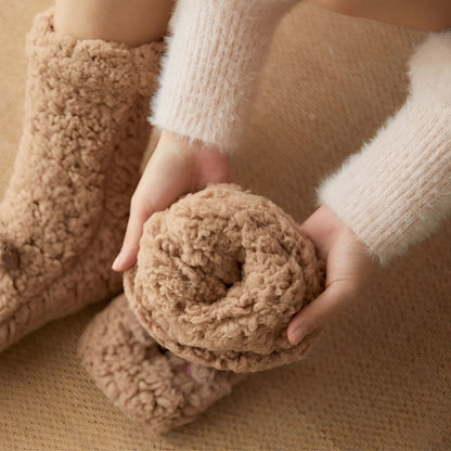 Caelie - Șosete din fleece groase, dulci și elegante pentru femei