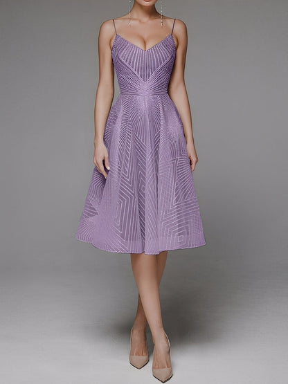 Anabelle - Rochie elegantă, fără mâneci, cu bretele pentru femei