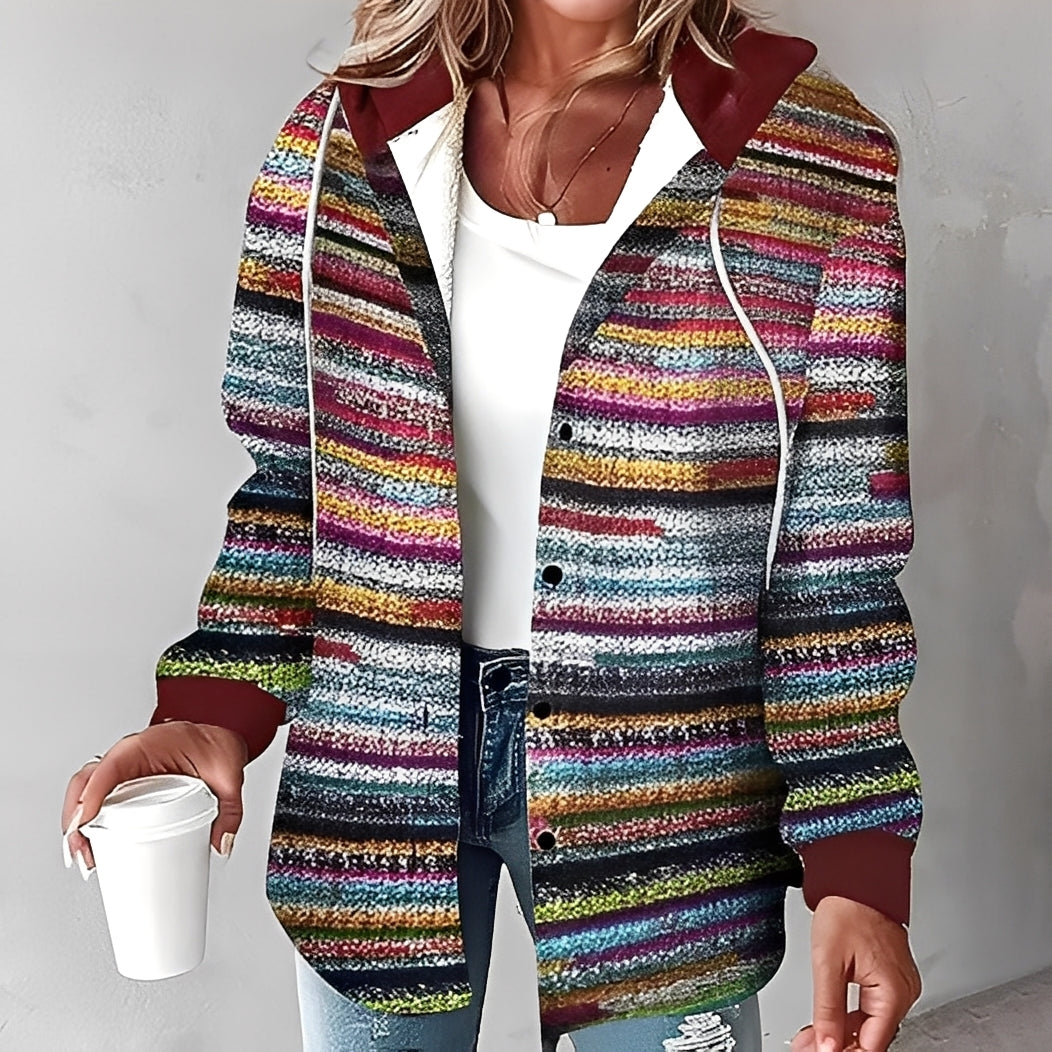 Briana - Jachetă confortabilă și ușoară cu glugă pentru femei