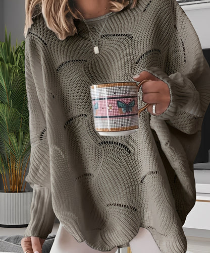 Kassandra - Pulover chic cu decupaj pentru femei