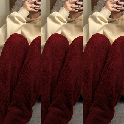 Camellia - Șosete călduroase de iarnă, lungi până la genunchi, pentru femei