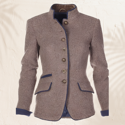 Clémence – Sacou elegant unicolor femeie