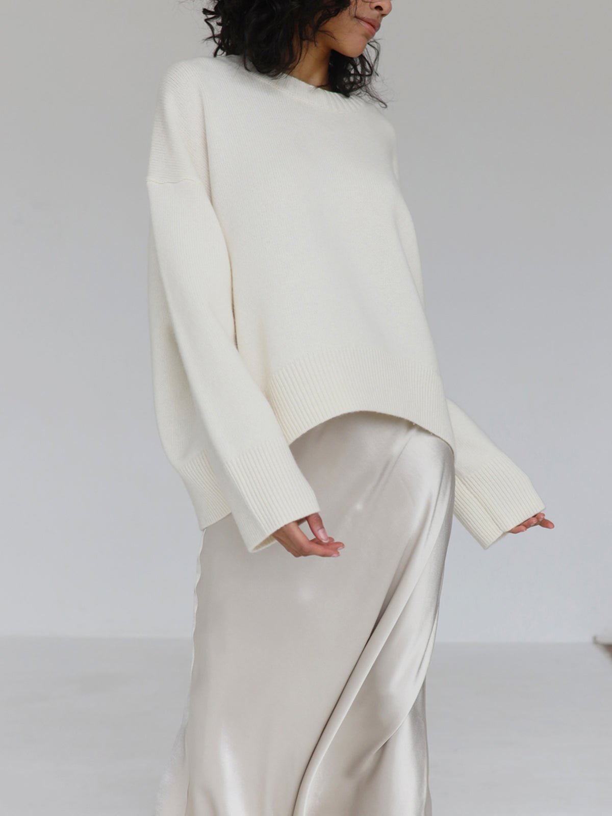 Amara – Pulover mare „Zuckerwatte“