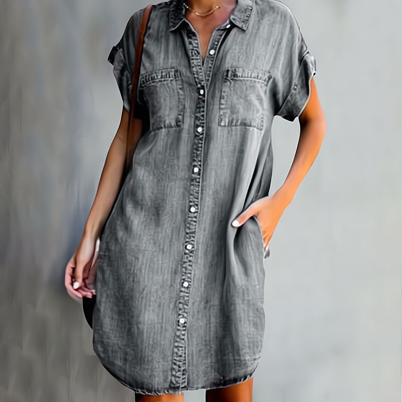 Daphné – Rochie din Denim Șic