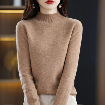 Carlotta – Pulover stilat cu model în brădiță