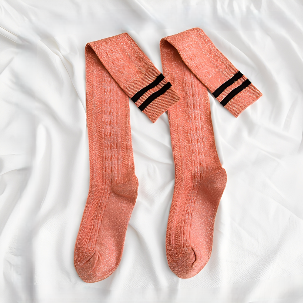 Zella - Șosete la modă pentru femei, peste genunchi