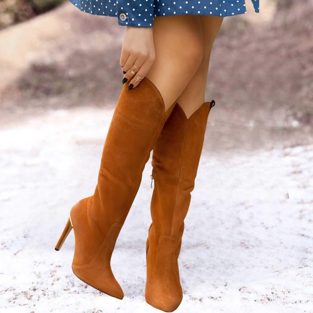 Mylène – Cizme din piele elegante